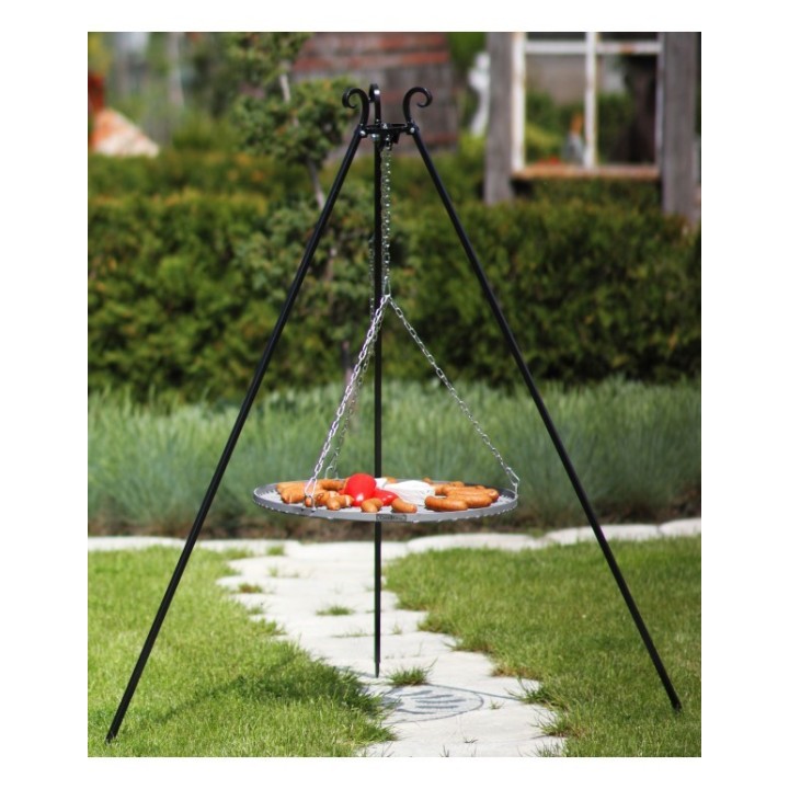Schwenkgrill 60 cm Grillrost aus Rohstahl