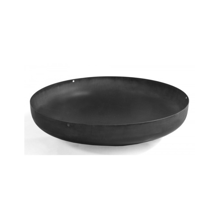 Wok am Dreibein 70 cm aus Rohstahl