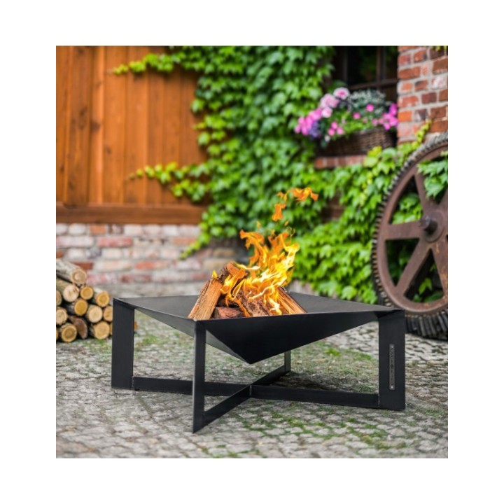 Feuerschale CUBA 70 x 70 cm